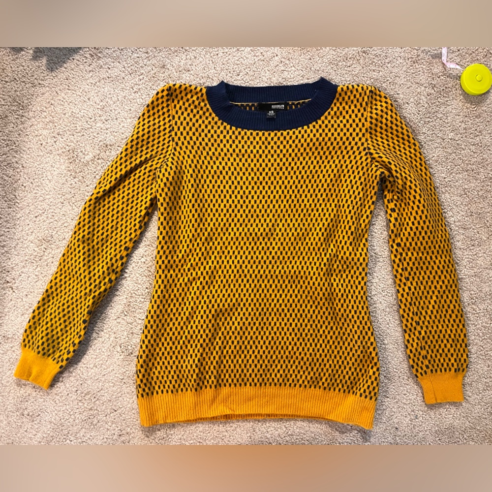 Brooklyn industries wool and cashmere sweater